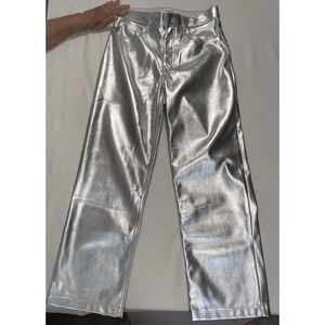 NWT Abercrombie & Fitch Silver 90s Relaxed Pants